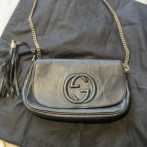 Gucci soho FLAP bag cross body